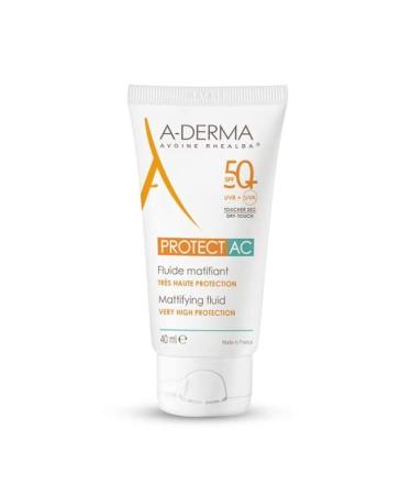 A-DERMA Protect AC Mattifying Fluid Very High Protection SPF50+ 40ml