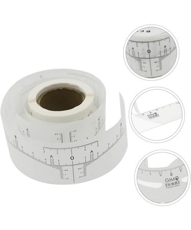 Housoutil 1 Roll Disposable Ruler Stickers Reusable Eyebrow Ruler Disposable Eyebrow Ruler Make up Tool - Buy Online on SooperMarket.com