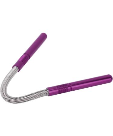 Stainless Steel Facial Hair Remover Spring Threader - Effective Epilator Kit for Upper Lip and Eyebrows (Purple) - Buy Online on SooperMarket.com