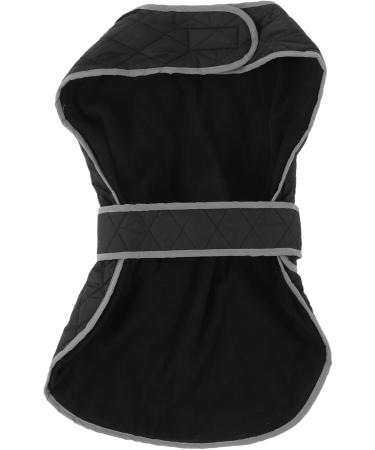 Entatial Pet Warm Jacket - Versatile Plush Windproof Dog Coat with Adjustable Buckle for Large Dogs | Cold Weather Essential - Buy Online on SooperMarket.com