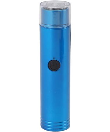 Mini Beard Clipper USB Rechargeable Portable Electric Beard Cutter for Daily Use Travel (Blue) - Buy Online on SooperMarket.com