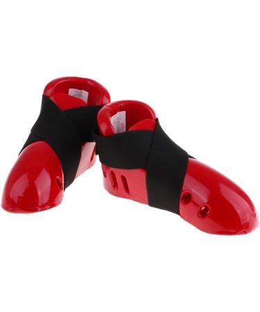 LEIPUPA Unisex Adult Taekwondo Foot Gear Karate Sparring Shoes - Red, X-Large - Buy Online on SooperMarket.com