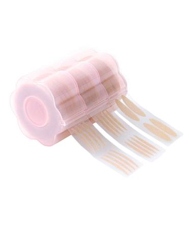 VASANA 1800PCS Beige Three Different Shapes Double Eyelid Tape Tool Invisible Beauty Double Eyelid Tape Stickers Makeup Breathable Big Eye Decoration for Mono-eyelids