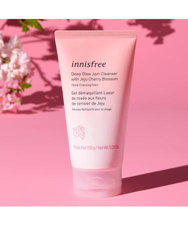 innisfree Cherry Blossom Dewy Glow Jam Cleanser - 5.29 Fl Oz (Pack of 1) - Buy Online on SooperMarket.com