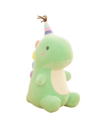 N /C Cartoon Dinosaur Plush Doll Cute Kids Stuffed Toys Animal Plush Toy Pillows Perfect Present for Children Adults (Green 15cm*23cm) Green 15cm*23cm