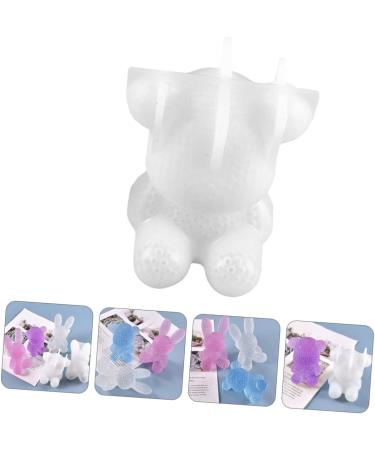 Operitacx 3 Pcs Table Silicone Mold Silicone Molds Easter Resin Molds Crafts Casting Mold Rabbit Candle 3d Whitex3pcs 7.65X9.5CMx3pcs - Buy Online on SooperMarket.com