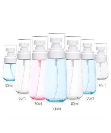 80ml Refillable Small Spray Bottle - Fine Mist Plastic Liquid Sprayer for Travel & Home Use - Buy Online on SooperMarket.com