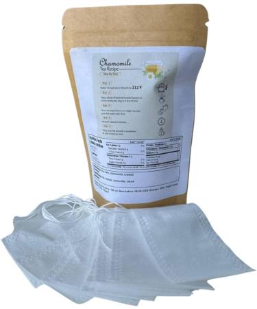 Pure Egyptian Chamomile Flowers Tea | Egyptian Chamomile Tea Premium Herbal Loose-Leaf Tea | Caffeine-Free Vegan Premium Herbal Natural Tea - Buy Online on SooperMarket.com
