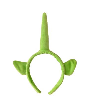 JNAWA Teletubbies Headband Cute Cartoon Hairpin Hairband Green Teletubbies Fancy Dress Hair Accessories for Women Girls Kids Party Decorations
