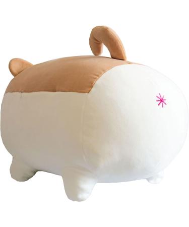 Aliangting 40cm Shiba Inu Plush Pillow - Cute Corgi Dog Toy for Kids - Brown, 15.7 - Buy Online on SooperMarket.com