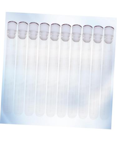 Baluue 10pcs Hollow Pipe with Drill Mascara Tube and Brush Clear Mascara Eyelash for Eyelash Fake Eyelashes 11x1.2cm Random Color - Buy Online on SooperMarket.com