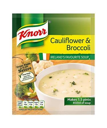 Knorr Cauliflower & Broccoli Soup (67 Grams) Broccoli 67.00 g (Pack of 1)