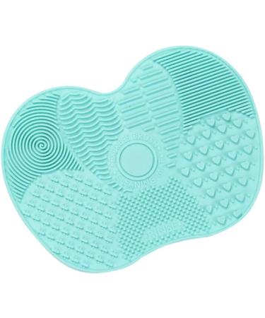 Dajidafu Women Eyeshadow Foundation Concealer Makeup Brush Cleaning Mat Hotel Portable Nonslip Eyebrow Pen Silicone Washing Pad Green - Buy Online on SooperMarket.com