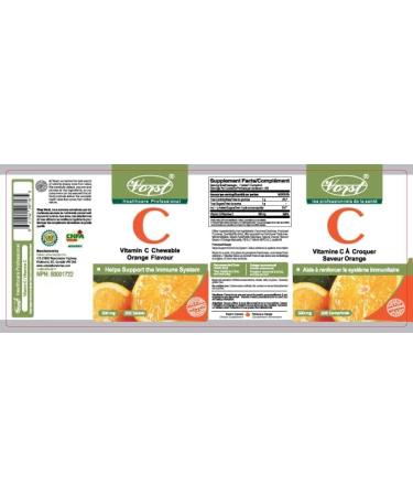 VORST Vitamin C 500mg 200 Tablets and Zinc + Copper 120 Capsules - Buy Online on SooperMarket.com