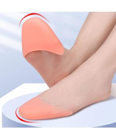 JHIALG Silicone Gel Toe Cushioning Covers - 2 Pair Ballet Dance Toe Caps for Girls & Women - Buy Online on SooperMarket.com