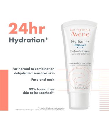 Eau Thermale Av ne Hydrance Light Hydrating Emulsion For Sensitive Skin 1x 40 ml Tube - Buy Online on SooperMarket.com
