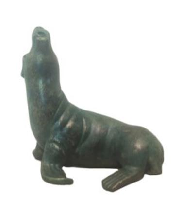 Bermuda Seal Spitter Garden Pond Ornament 17 x 12.5 x 17cm