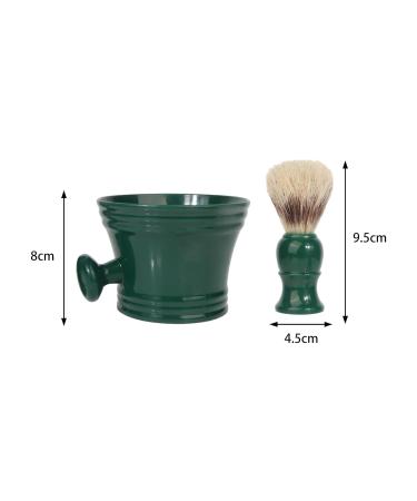 Colcolo Shaving Soap Set - Premium Cream Bowl & Brush Men's Bathroom Accessories Ideal Gift for Friends - Buy Online on SooperMarket.com