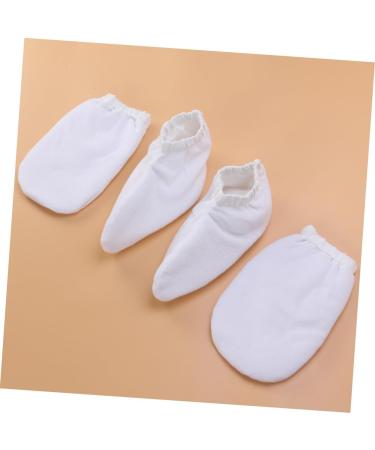 minkissy 2 Pairs Dog Treat Jar Wig Bags Satin Laundry Dispenser Hen Party Games Paraffin Wax Gloves Clipper Grippers Kerchief for Women Tooth Gem Sequin Cosmetic Bag Hand Product White - Buy Online on SooperMarket.com
