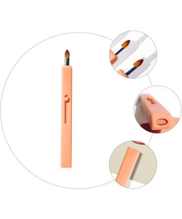 minkissy 1pc Retractable Lip Brush Makeup Applicators Travel Makeup Brush Make up Kit Makeup Beauty Tool Kits Telescopic Lip Brush Lip Gloss Applicator Makeup Lip Brush Makeup Tool Orange - Buy Online on SooperMarket.com