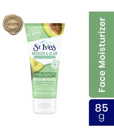 St. Ives Nourish & Glow Avocado Face Moisturizer 3 oz - Hydrating Facial Cream - Buy Online on SooperMarket.com