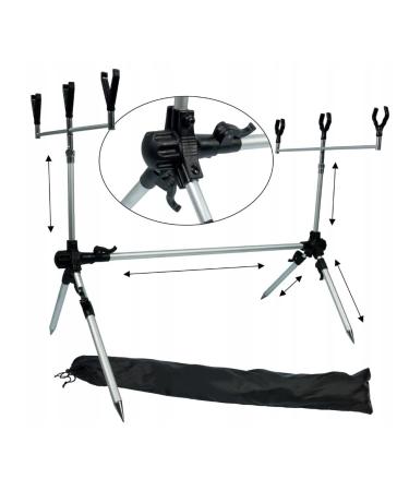 Rod pod carp fishing rod holder rod rests adjustable rodpod