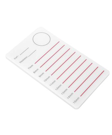Eyelash Extensions Tray Plastic Eye Lash Stand Pallet Holder Eyelashes Black Mink False Lashes Mink Lashes Extensions Salon Use(02#)