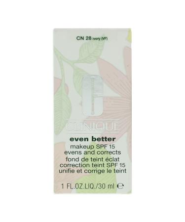 Clinique Even Better Makeup SPF15 CN 28 Ivory 1 Fl. Oz - Perfecting Foundation - Buy Online on SooperMarket.com