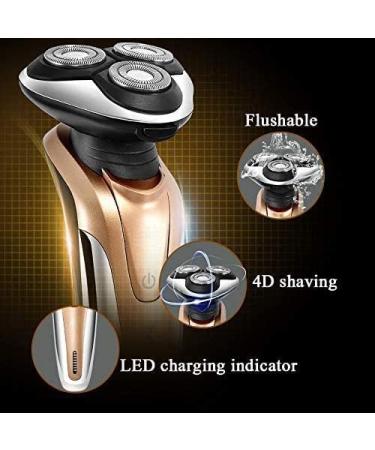 GeRRiT Electric Razor for Men - 4 in 1 Multifunctional Shaving Kit USB Rechargeable & Cordless Waterproof Grooming Tool Perfect Nose Hair Trimmer - Buy Online on SooperMarket.com