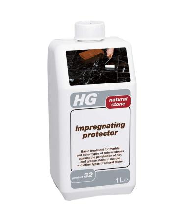 HG Natural Stone Impregnating Protector 1L is a pre-treatment natural stone impregnator which prevents dirt and grease stains on natural stone White