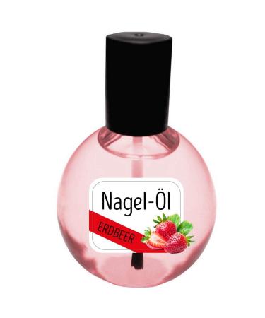 KM-Nails Nail Oil Strawberry 80ml XXL special size paraffin free