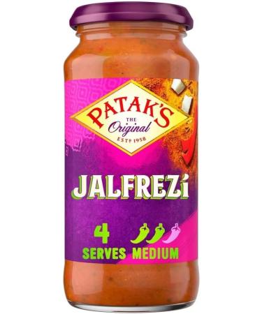 Curry Sauce Bundle with Patak Jalfrezi Curry Sauce Jar 450g Madras Sauce Jar 450g and Rogan Josh Sauce Jar 450g (3 Pack) - Buy Online on SooperMarket.com