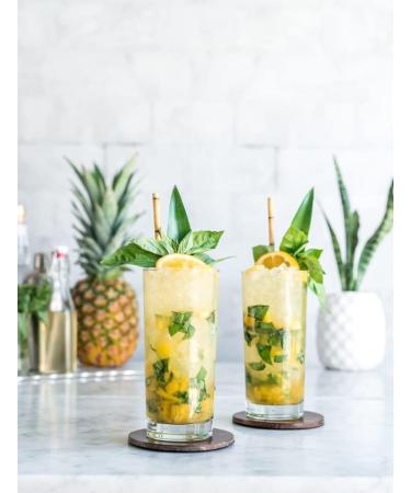 Mikhuna Pineapple Fruit Pulp 475ml - Ideal for Juice, Smoothies, Desserts, Cocktails, Ice Cream & Sauces - Buy Online on SooperMarket.com