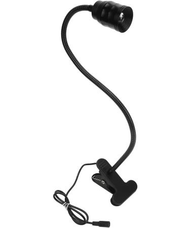 Eyelash Extensions UV Lamp - Gooseneck Clip-On Curing Light with Foot Pedal Control | International Shipping Available - Buy Online on SooperMarket.com