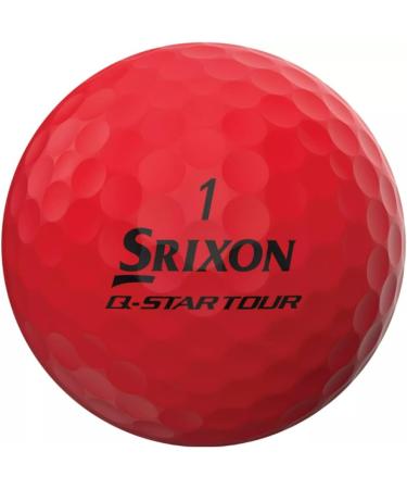 Srixon Q-Star Tour Divide Golf Balls Yellow/Red - Premium Performance and Visibility - Buy Online on SooperMarket.com