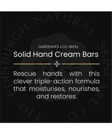 Gardener's Eco-Refill Luxury Solid Hand Cream Bar | For Extra Dry Hands | For Sensitive Skin | Hand Lotion | Natural Hand Cream | Gift for All | Edinburgh Skin Care Company - Buy Online on SooperMarket.com