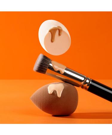 Buy CHADO N 2 Cream Foundation Brush - Premium Bevelled Brush Made in France | International Shipping Available - Buy Online on SooperMarket.com