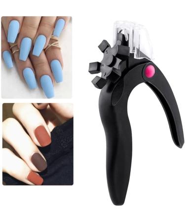 Acrylic Nail Clipper U Shaped Nail Edge Trimmers False Nail Tip Scissors Black - Buy Online on SooperMarket.com