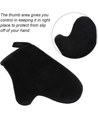 Tanningfor Totally Even Self Tanning Lotion Apply Solid & Comfortable Double Sided Design Thumb Area for Slip Protection Suitable and Other Lotions (Black) - Buy Online on SooperMarket.com