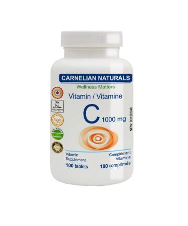 Vitamin C 1000 mg - No Preservatives No Artificial Flavours or Colors