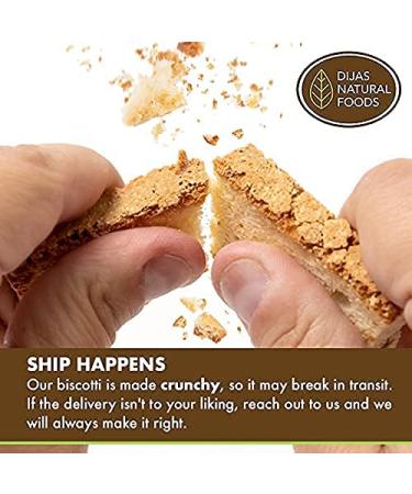 Dijas Natural Foods Crunchy Fat Free Biscotti Cookie Variety Pack - Nut Variety (4 Pack) | Delicious Low Calorie Snack with All Natural Ingredients - Buy Online on SooperMarket.com