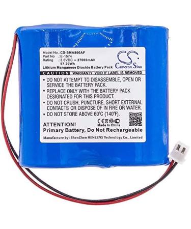 Replacement Battery for Siemens MAG 8000 FlowMeter E-1574 - 27000mAh | International Shipping Available - Buy Online on SooperMarket.com