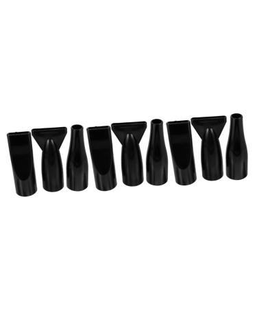 Didiseaon 9 Pcs Pet Water Blower Accessories Hairdryer Blow Dryer Diffuser Hair Dryer Accessory Styling Tool Hair Dryer Attachment Nozzle Straight Hair Dryer Nozzle Hair Blower Abs Universal 12.00X6.10X4.00CMx3pcs Blackx3pcs