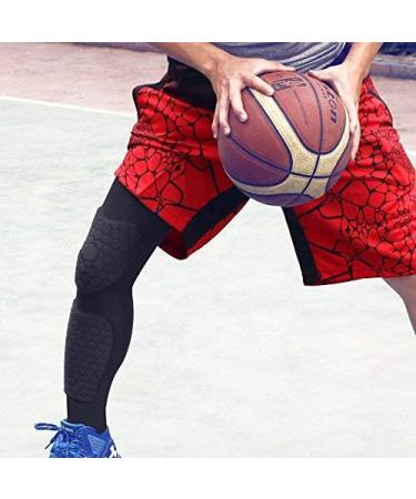 PISIQI Double Large Knee Compression Sleeves - Support & Protection for Basketball, Volleyball, Football & Snowboarding - Buy Online on SooperMarket.com