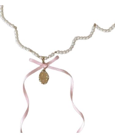 Oralgo's French Style Pearl Necklace & Collarbone Chain - Elegant Loops for Women & Girls | International Shipping - Buy Online on SooperMarket.com
