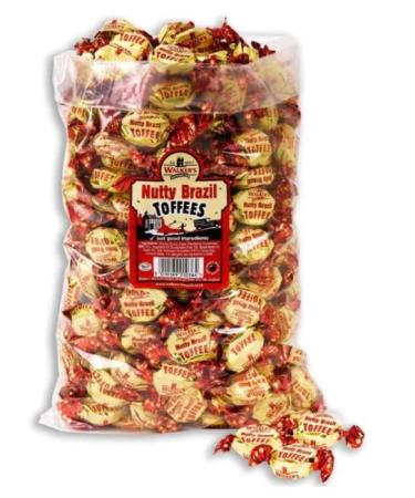 Walkers Nonsuch Nutty Brazil Toffees 250g Delicious Tasty And Twisty Treat Gift Hamper For Birthday Christmas Sold By Kidzbuzz