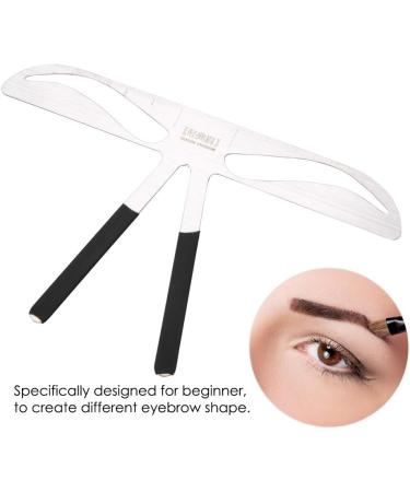 8 Types Eyebrow Ruler Tattoo Eyebrow Measuring Tool Eyebrow Measure Balance Extension Ruler Eyebrow Shape Stencil(6# Classic Eyebrow) - Buy Online on SooperMarket.com