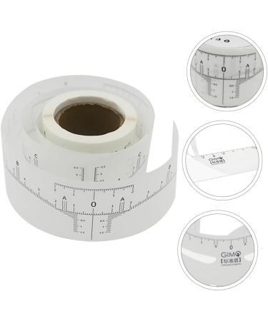 Didiseaon 1 Roll Disposable Ruler Stickers Reusable Eyebrow Ruler Brow Measurer Woman Tool Scale - Buy Online on SooperMarket.com