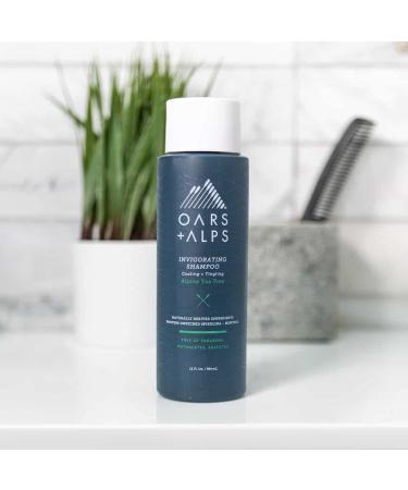 Oars + Alps Men's Sulfate Free Hair Shampoo - Alpine Tea Tree Infused - 12 Fl Oz - Buy Online on SooperMarket.com
