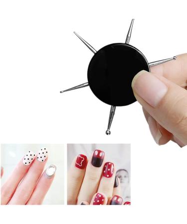 JLEivvi Nail Dotting Tool - UV Gel Painting Nail Art Disc Tool for Salon Manicure & Clay Sculpting - Buy Online on SooperMarket.com